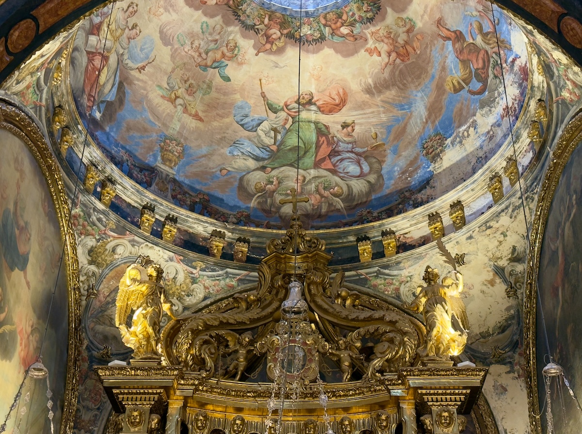 Chapel ceiling