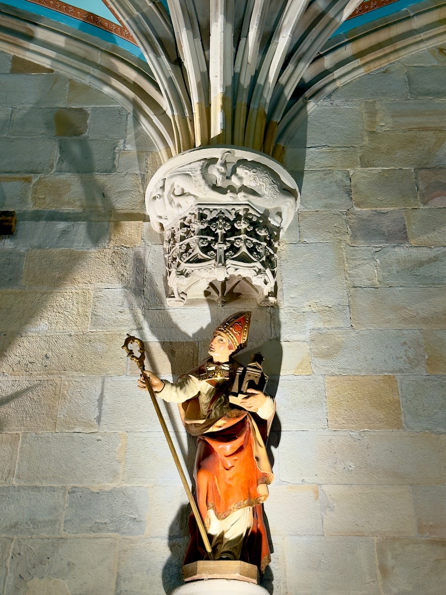Inside the Catedral de Santiago