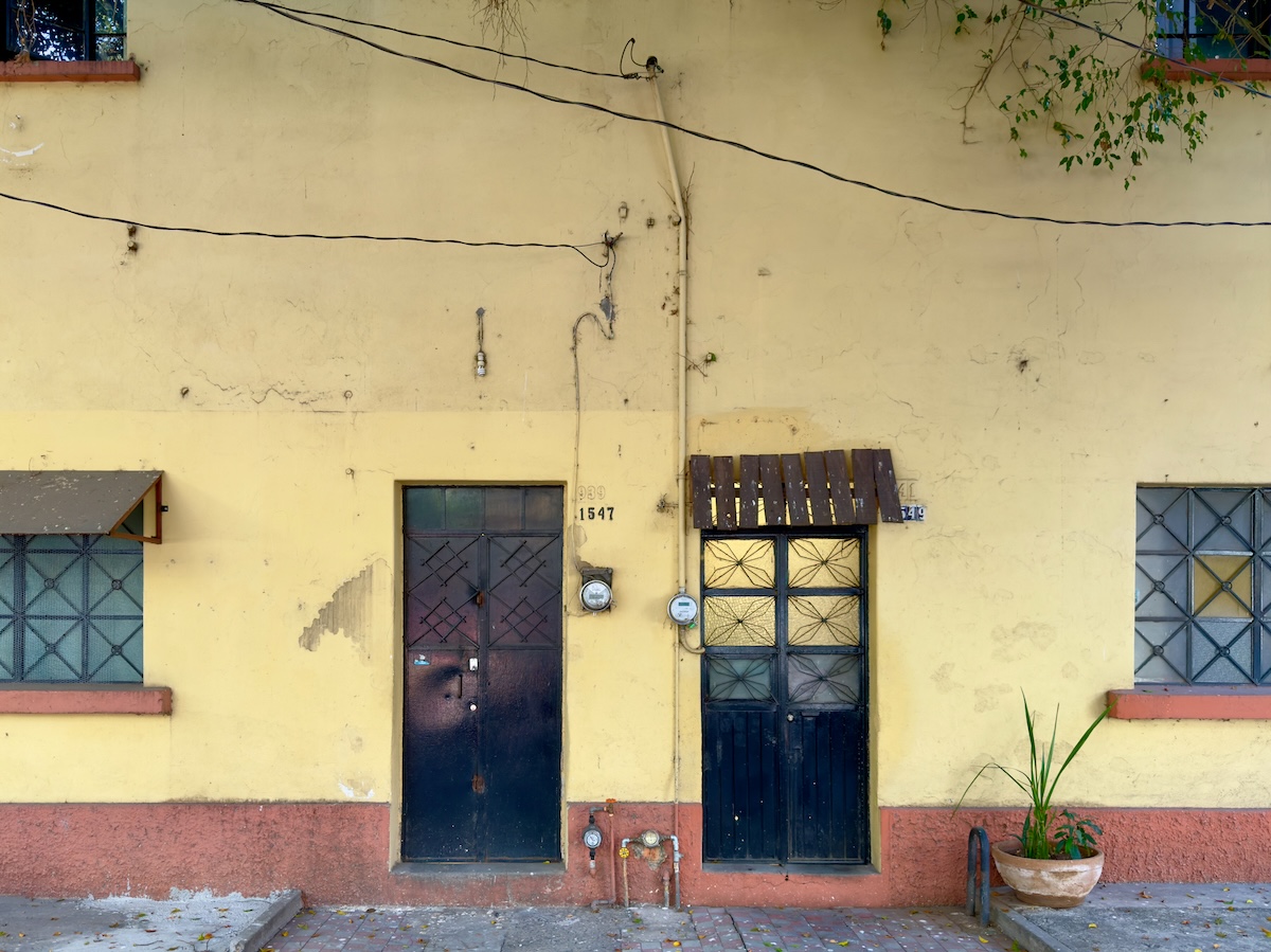 Along Calle Libertad