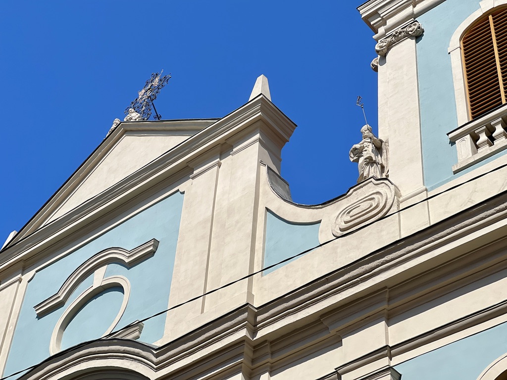 Stigmata of St Francis Church detail