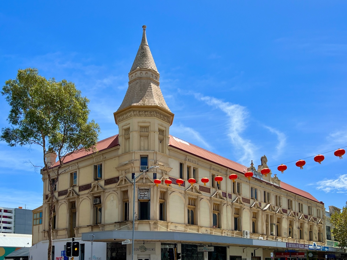 Street corner, Northbridge