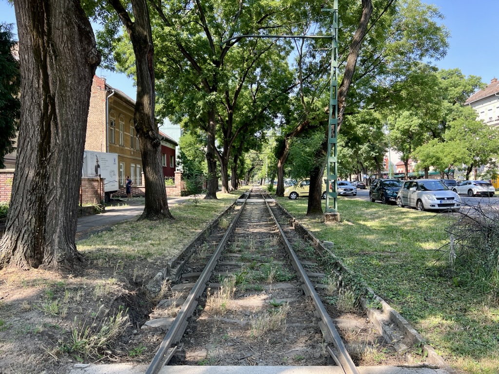 Tramway to Alsóváros