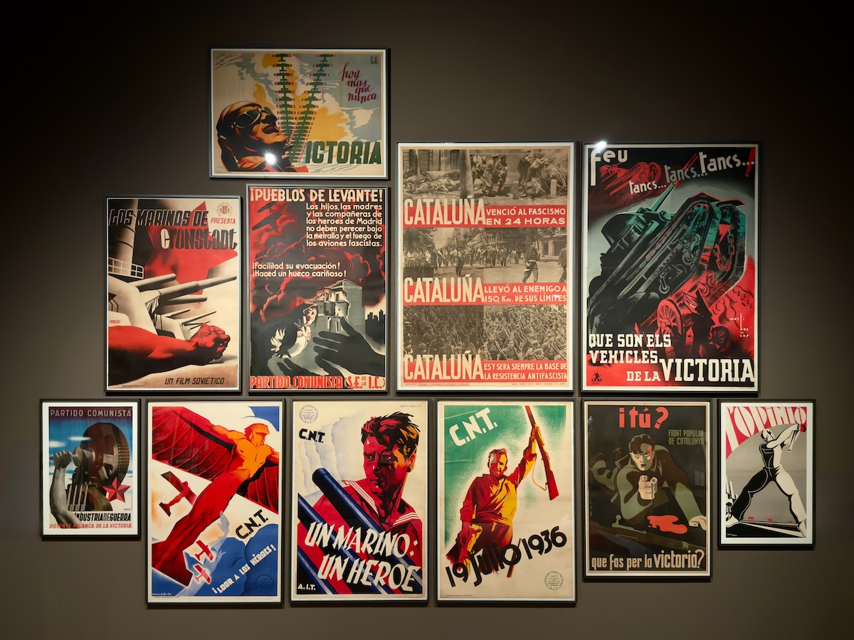 Posters at Palau Nacional