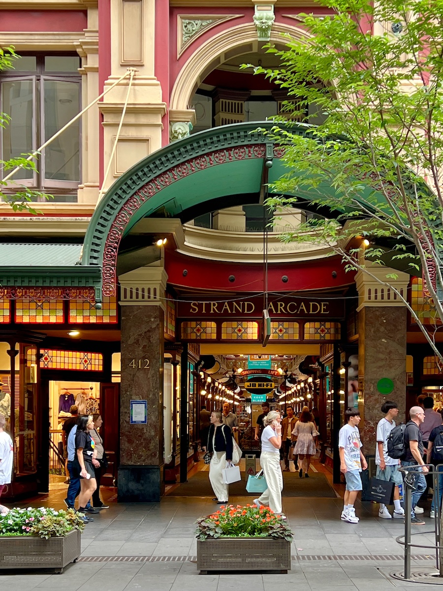 Strand Arcade entrance