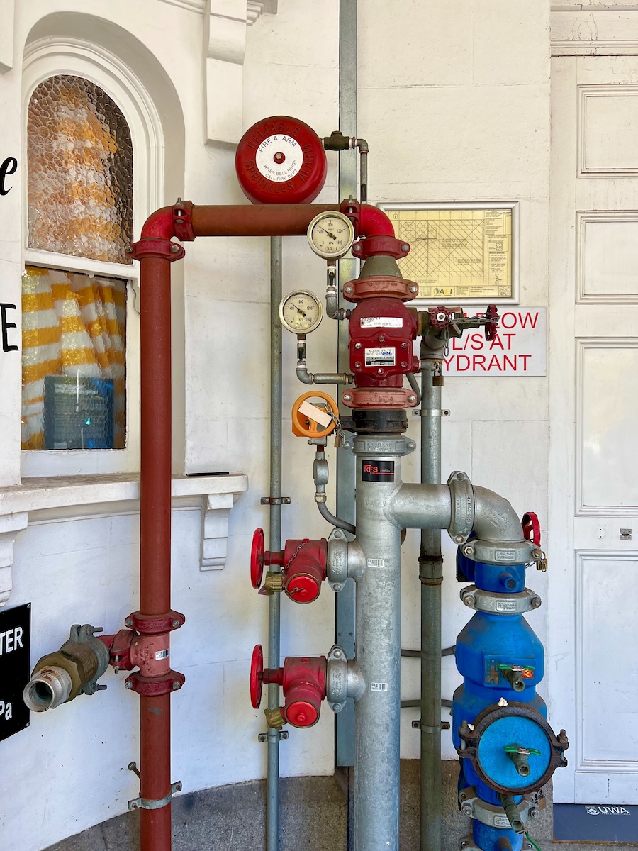 Utility pipes, Northbridge