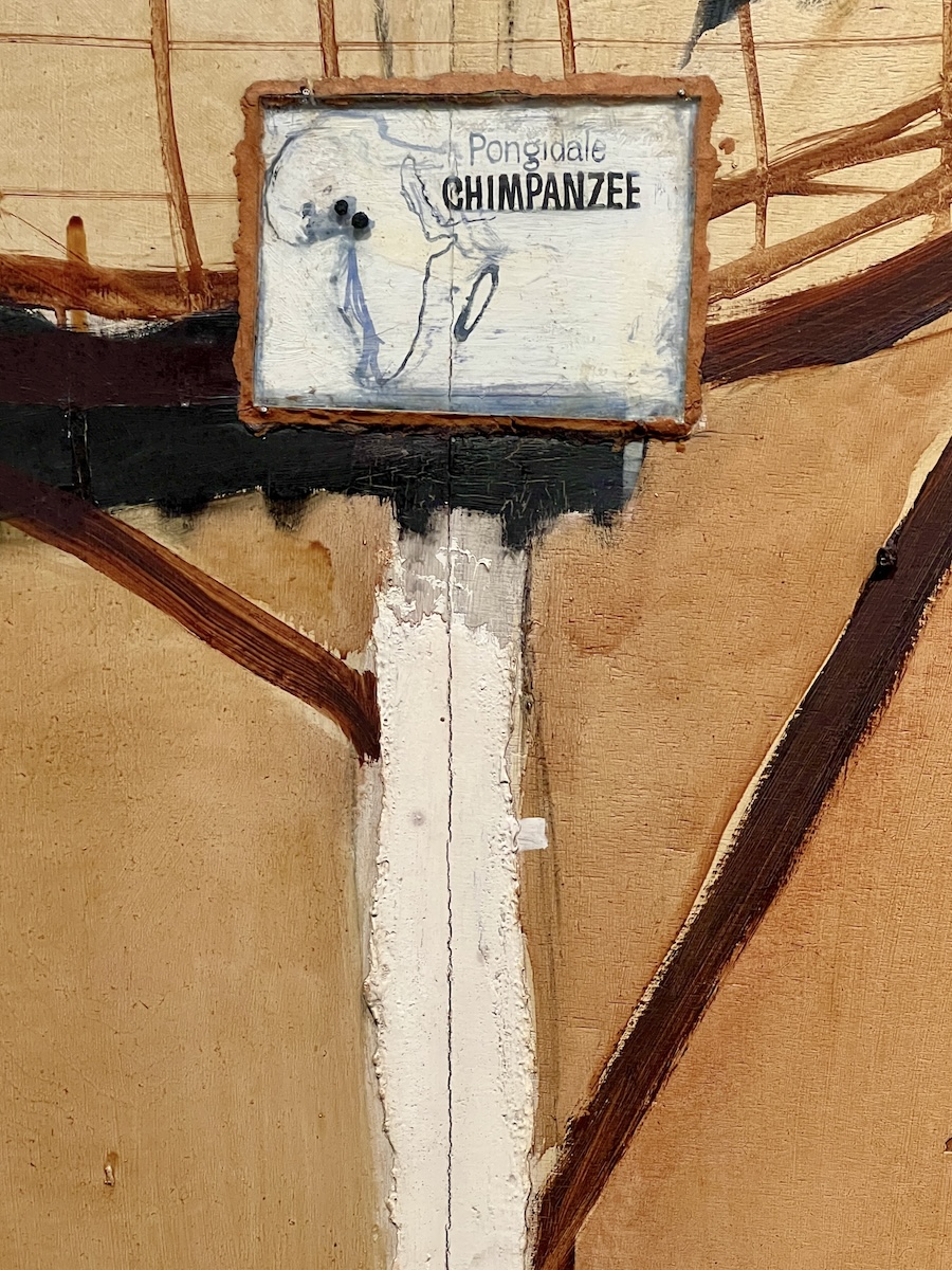Chimpanzee, 1965 (detail)