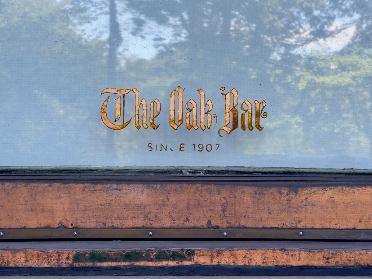 The Oak Bar in the Plaza Hotel