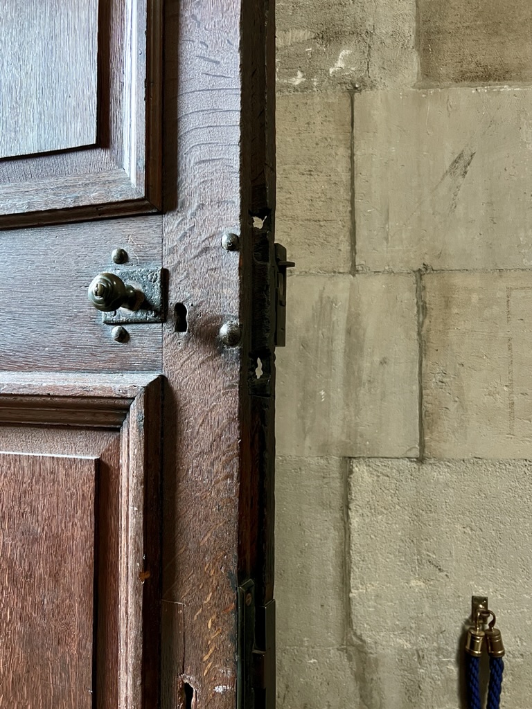 Door detail at St Paul's