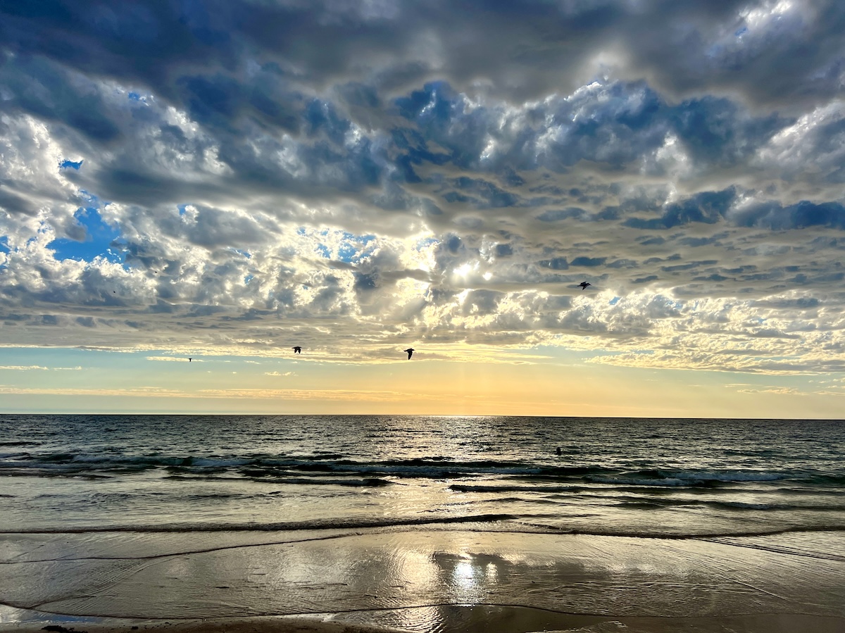 Day's end, Glenelg Beach