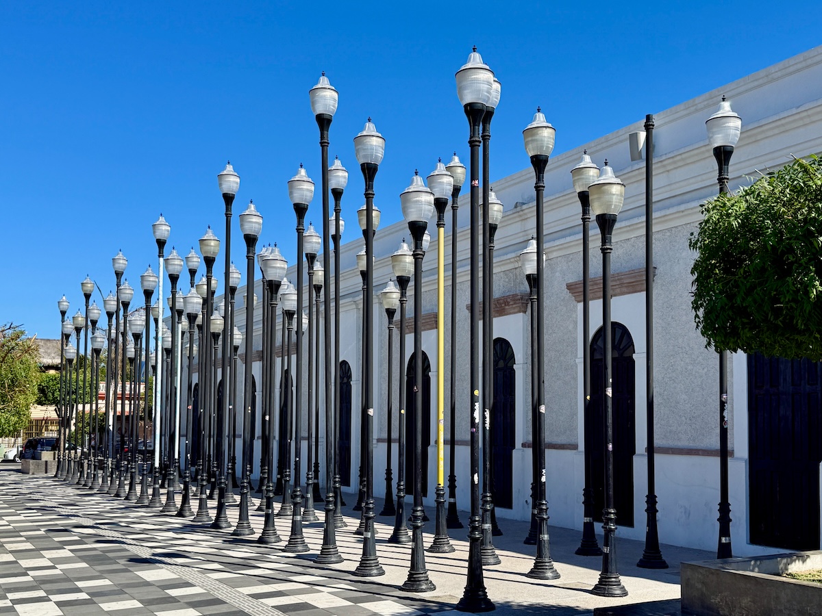 Luminarias as the Museo de Arte de Baja California Sur