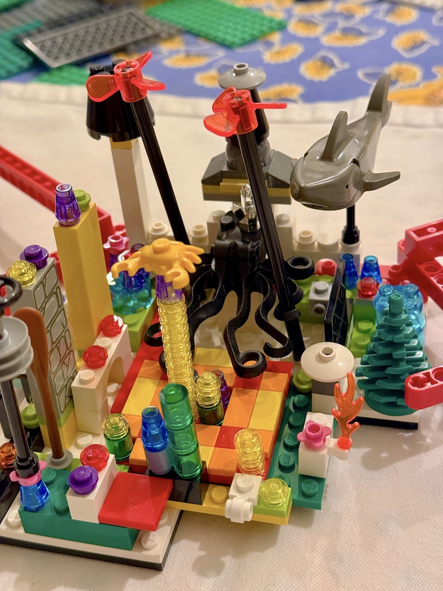 Lego Night at Liz'