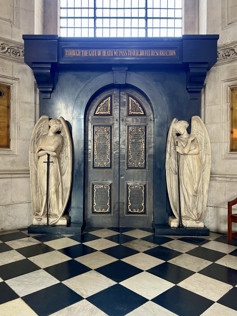 Inside St Paul's Cathedral