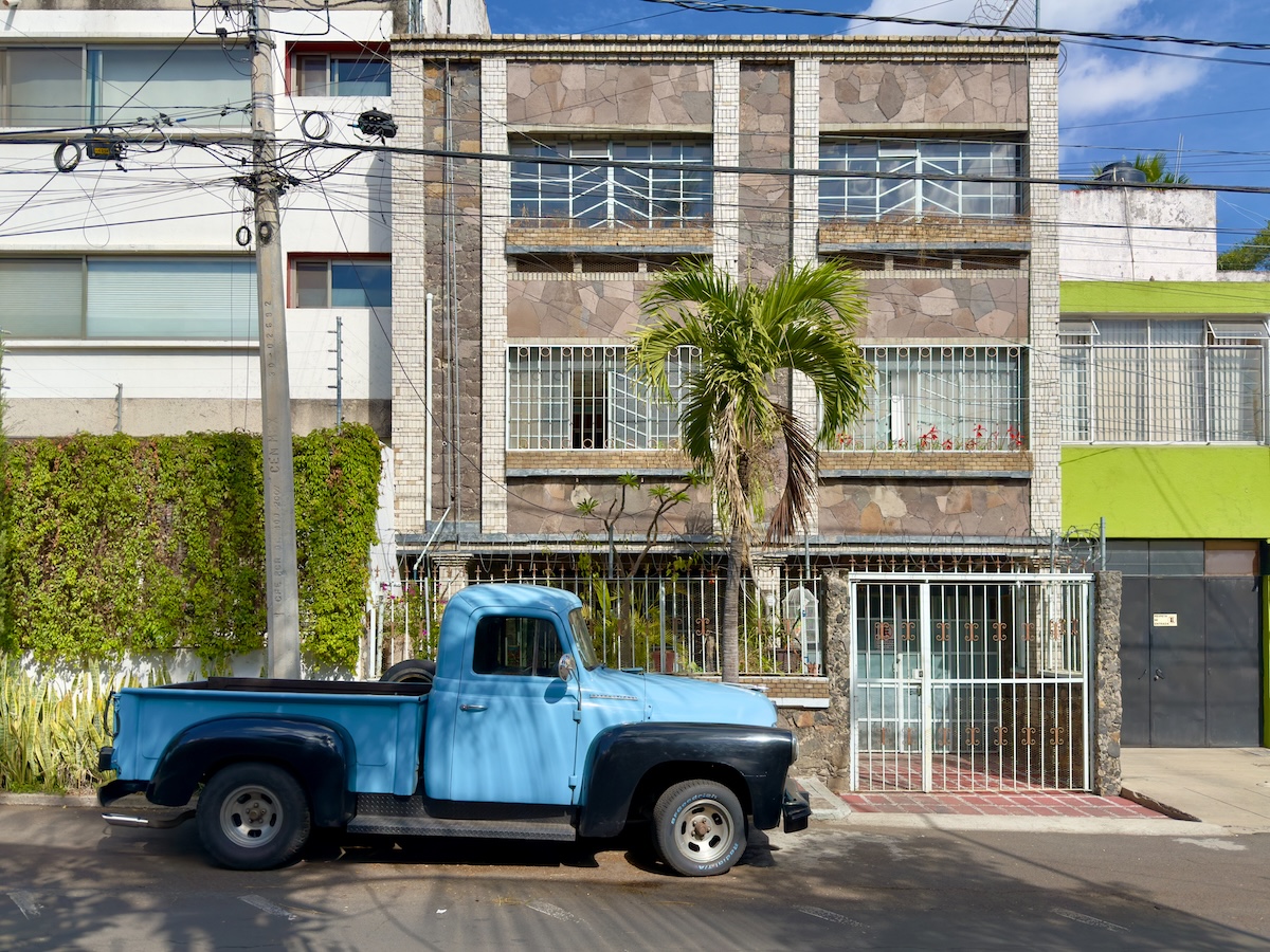 1956 International Harvester S-Series pickup in Colonia Americana
