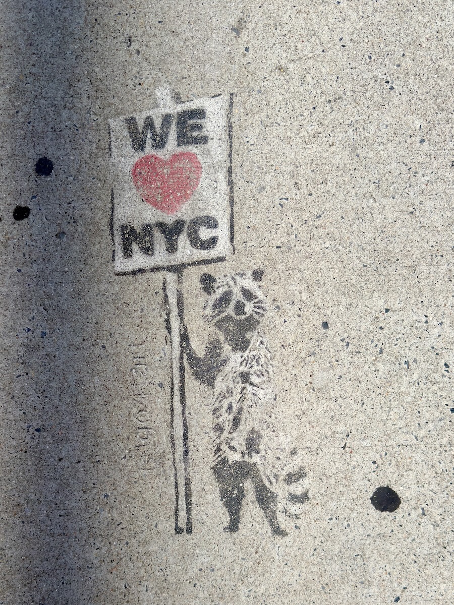 Graffiti in The Bowery