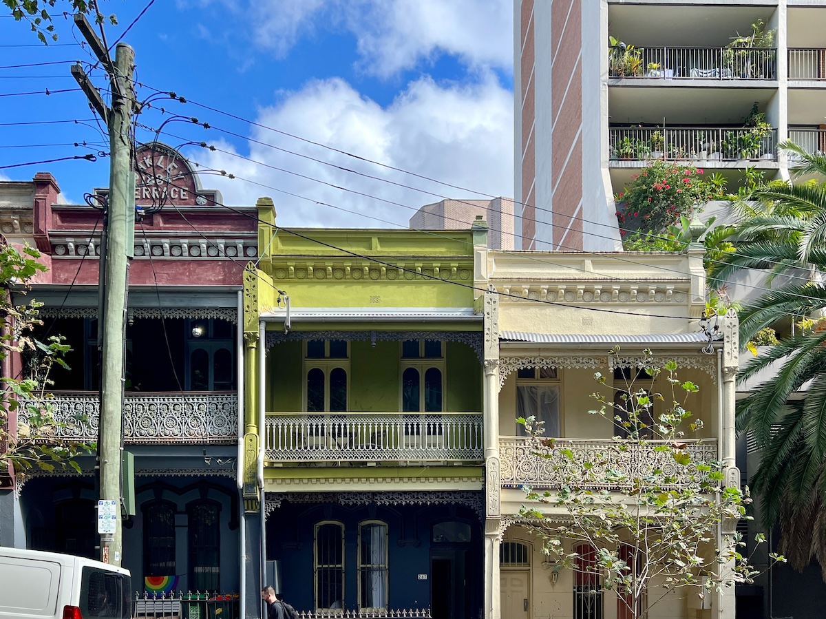 Darlinghurst houses