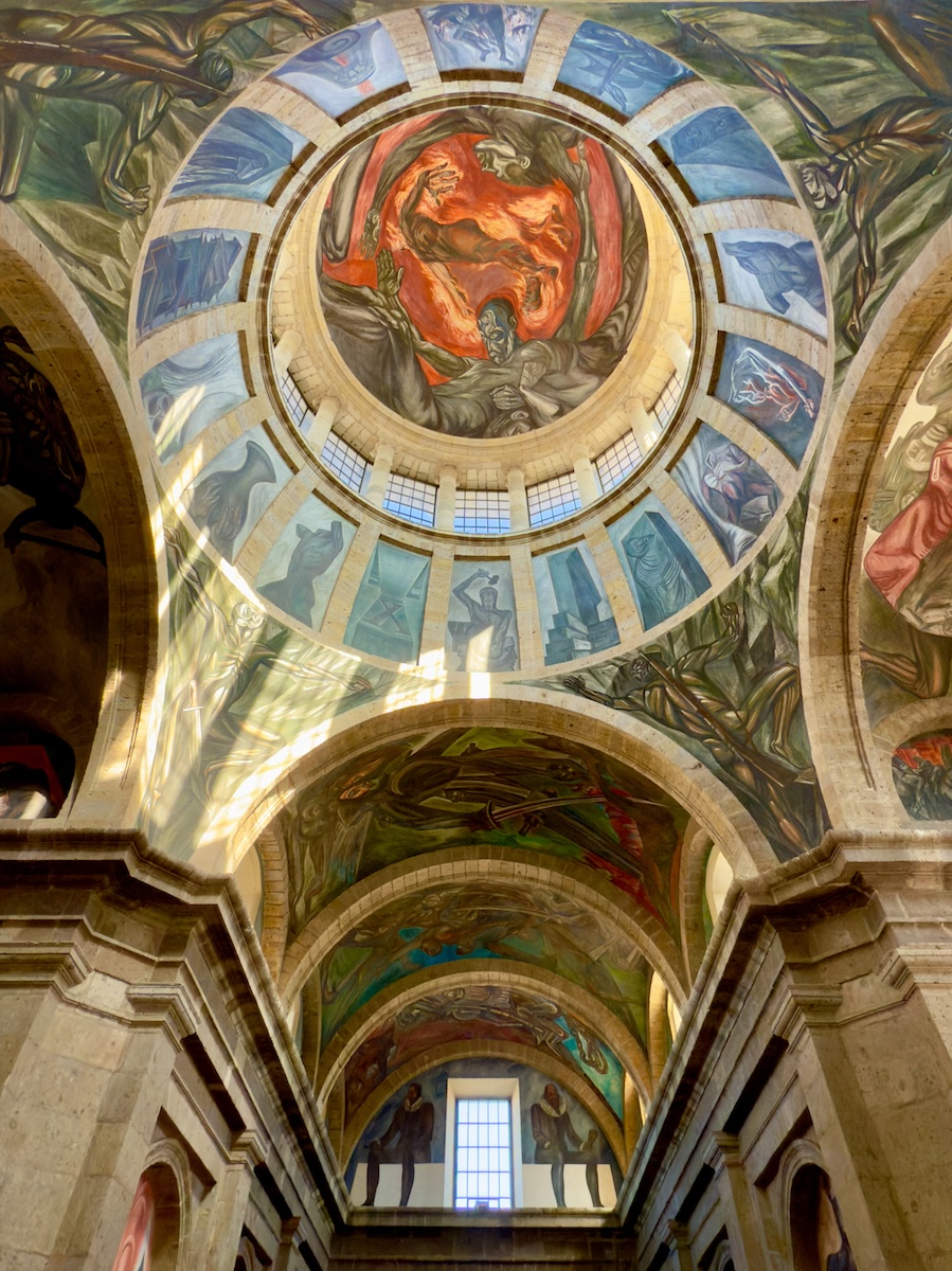 Orozco mural in Hospicio Cabañas
