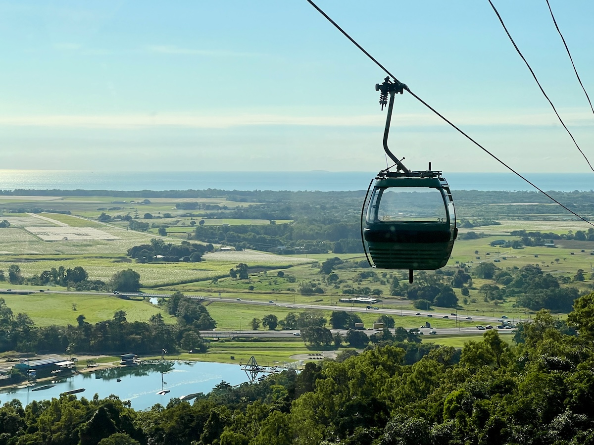 On the Skyrail to Kuranda