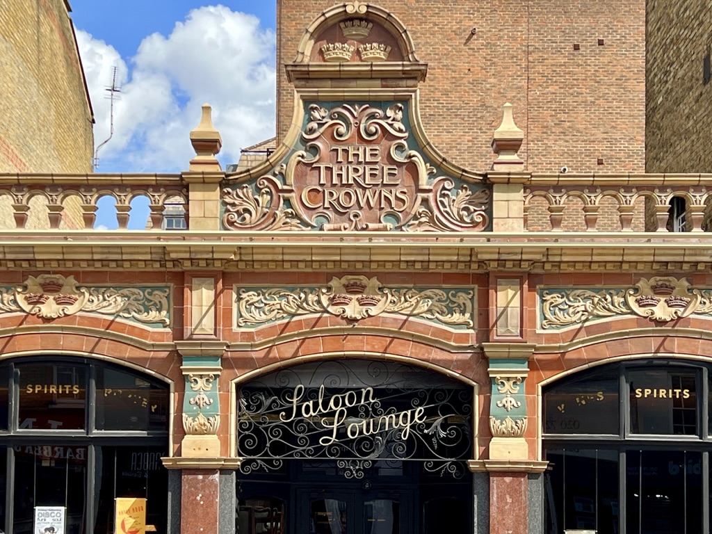 Three Crowns in Stoke Newington