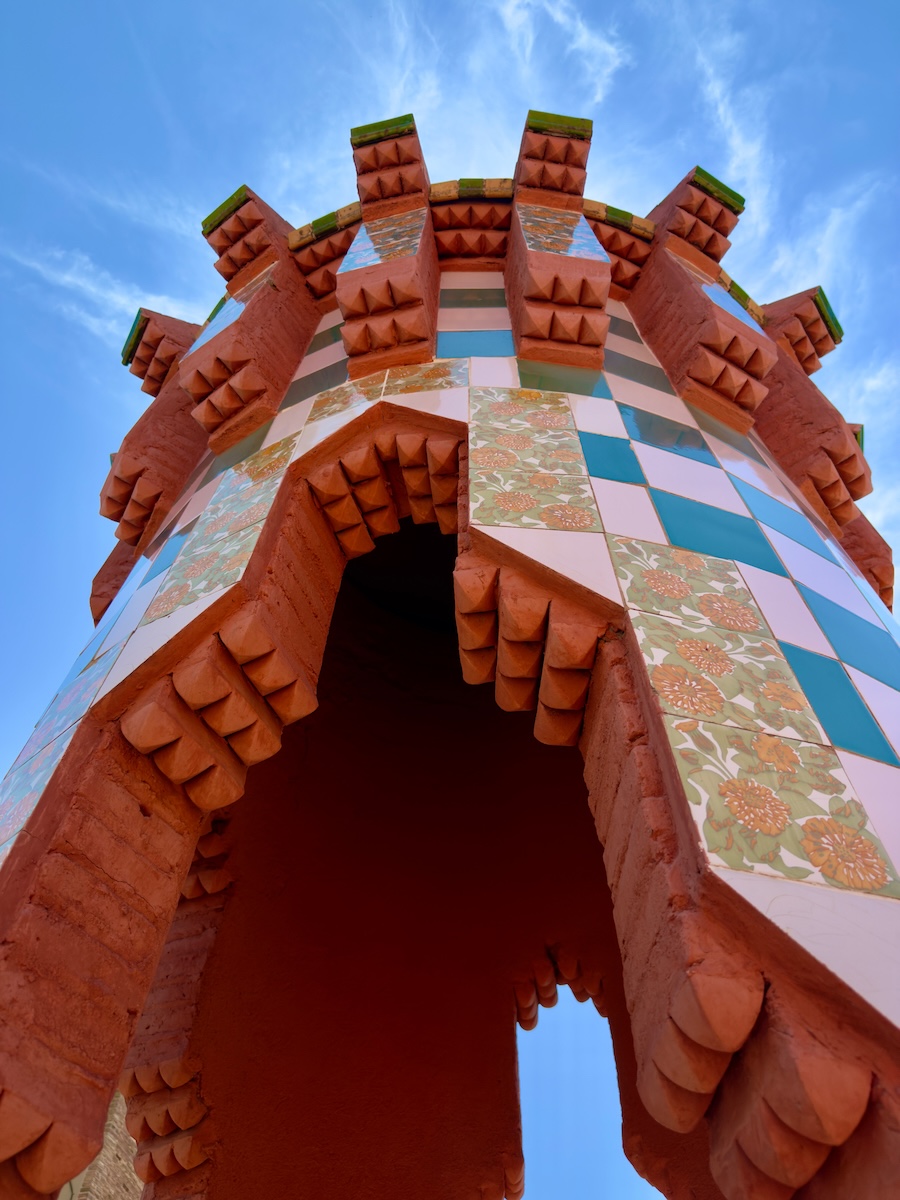 Turret at Casa Vincens Gaudí