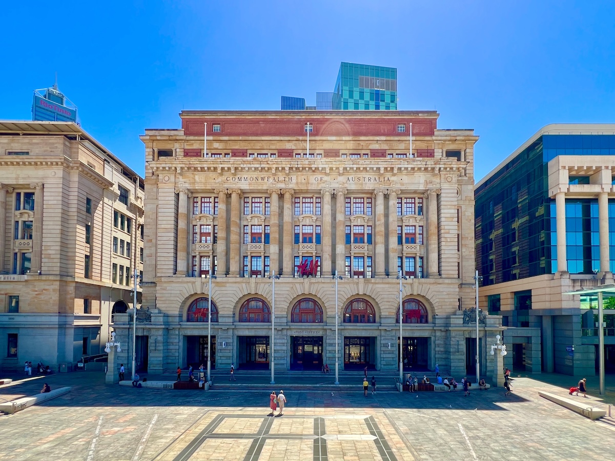 Forrest Place H&M, formerly General Post Office