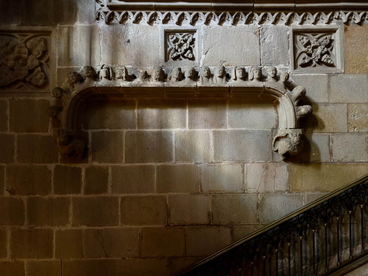 Inside the Catedral de Barcelona