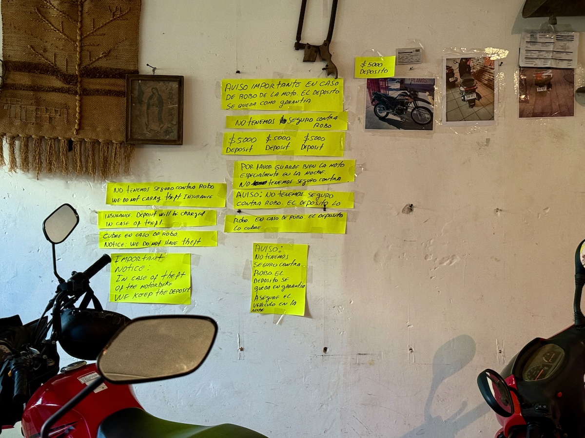 Scooter rental office