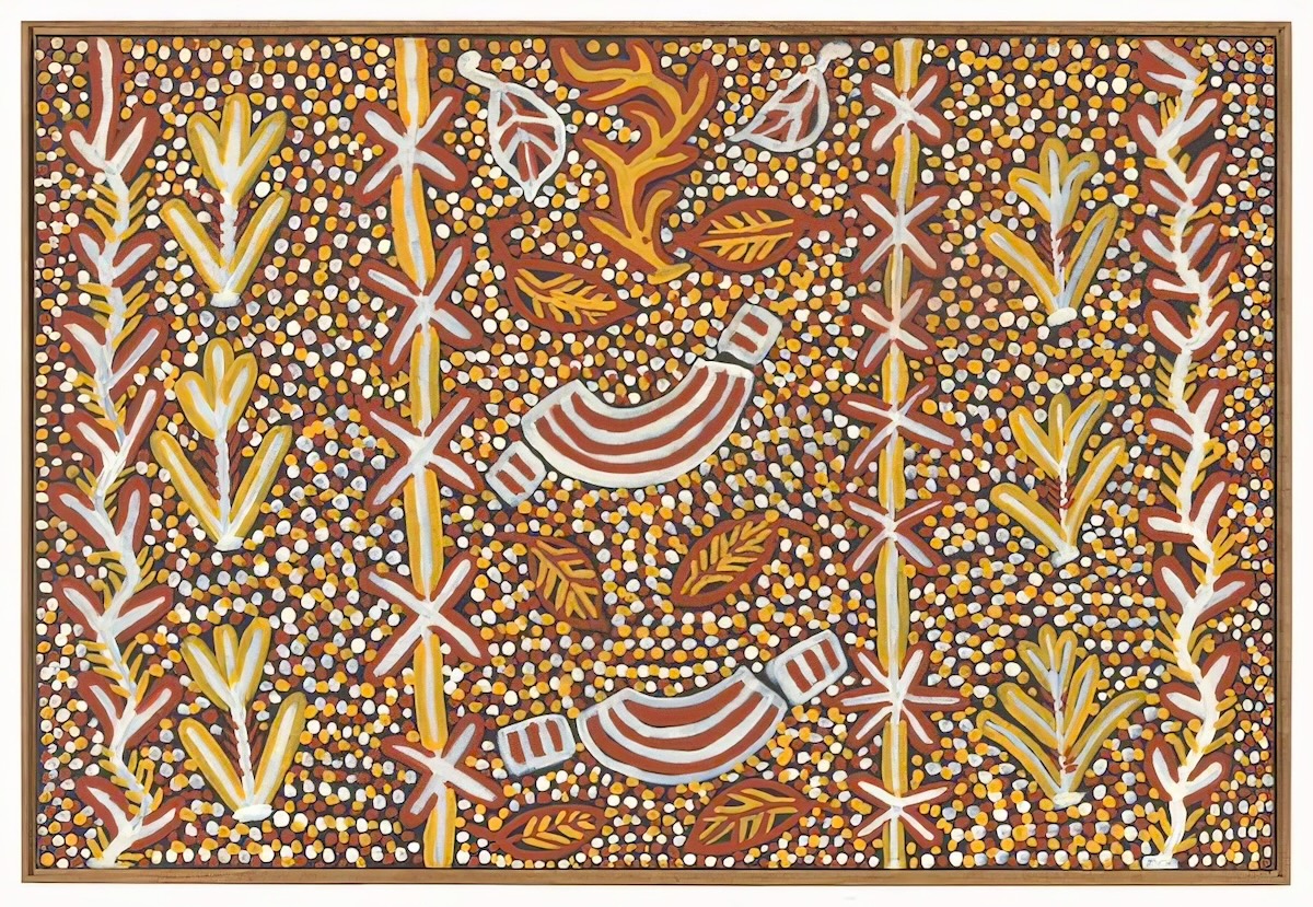 Women Dancing, 1988–1989 (Sarah Kngwarrey)