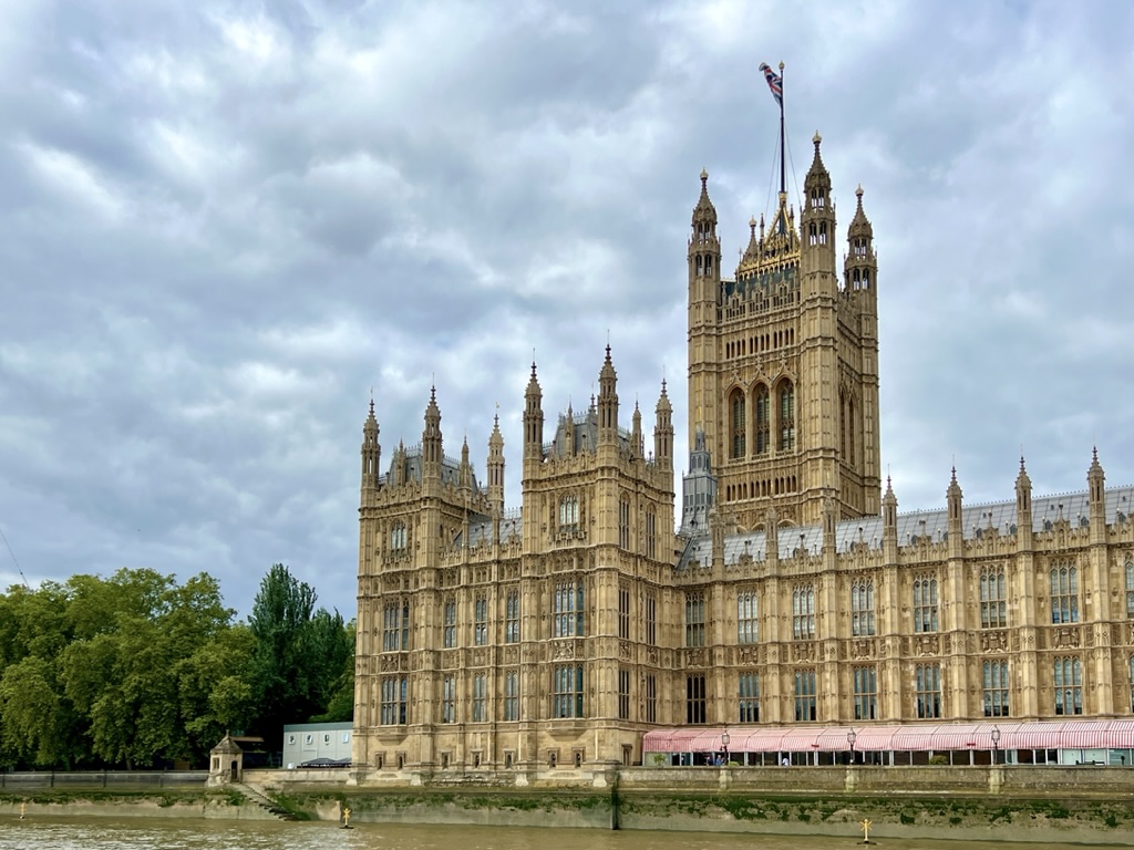 Westminster Palace from the river