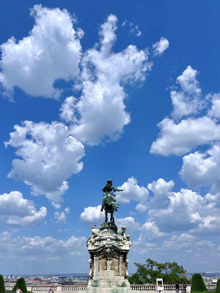 Eugene of Savoy statue at Buda Castle