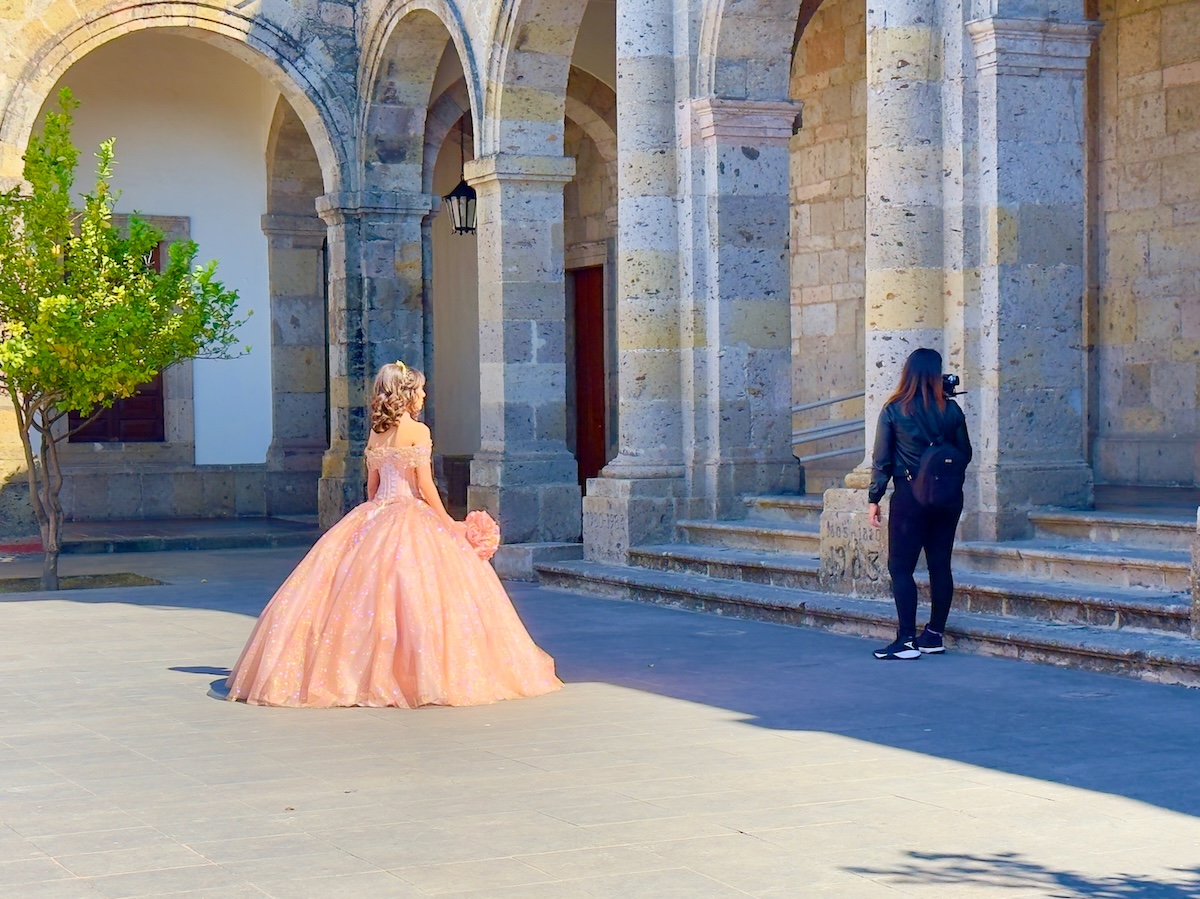 Quinceañera photo shoot