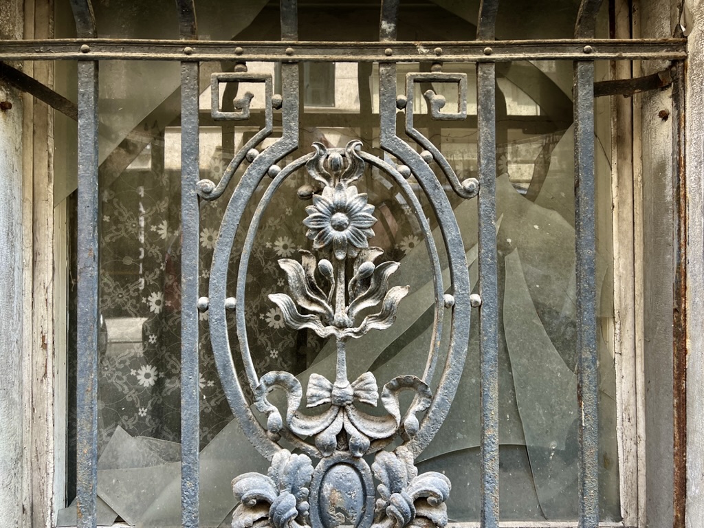 Wrought iron detail
