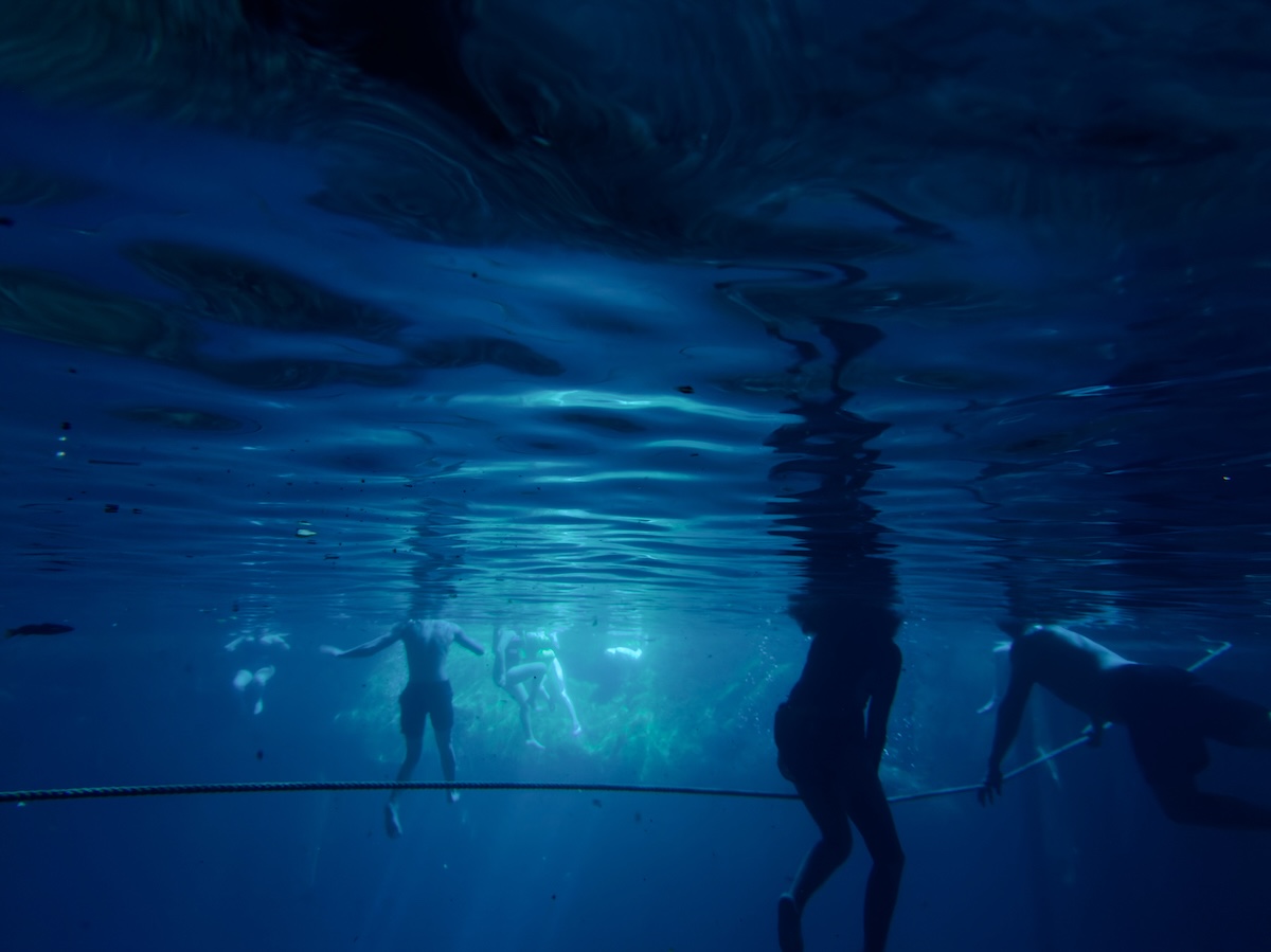 Underwater at ‎⁨cenote Kankirixché⁩