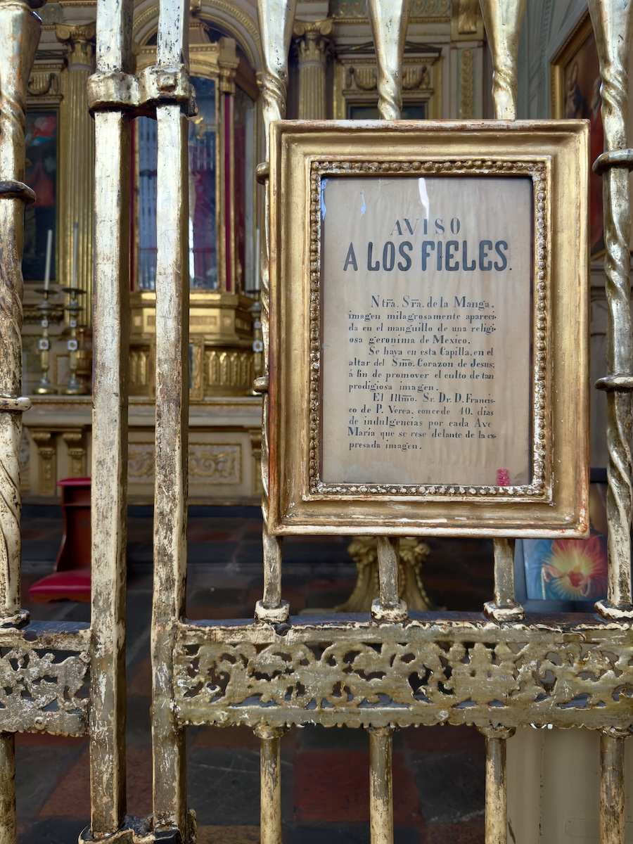 Inside Catedral de Puebla