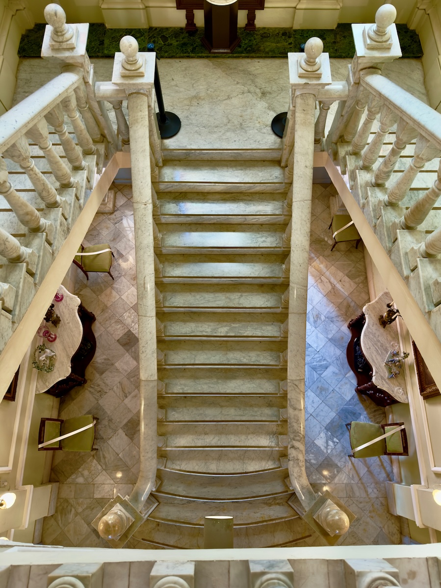 Grand staircase in El Pinar
