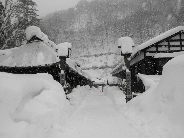 2012/01/07　乳頭温泉は雪ん中