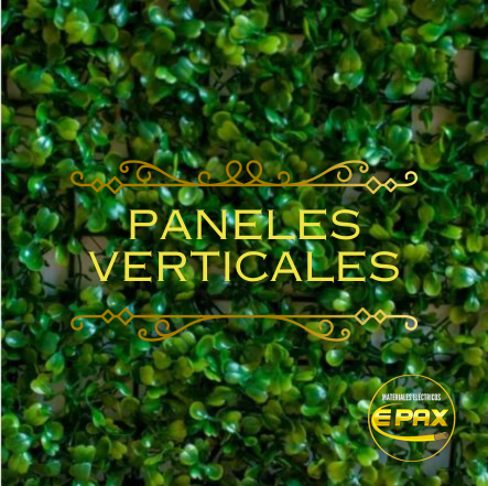 Paneles verticales de enredadera