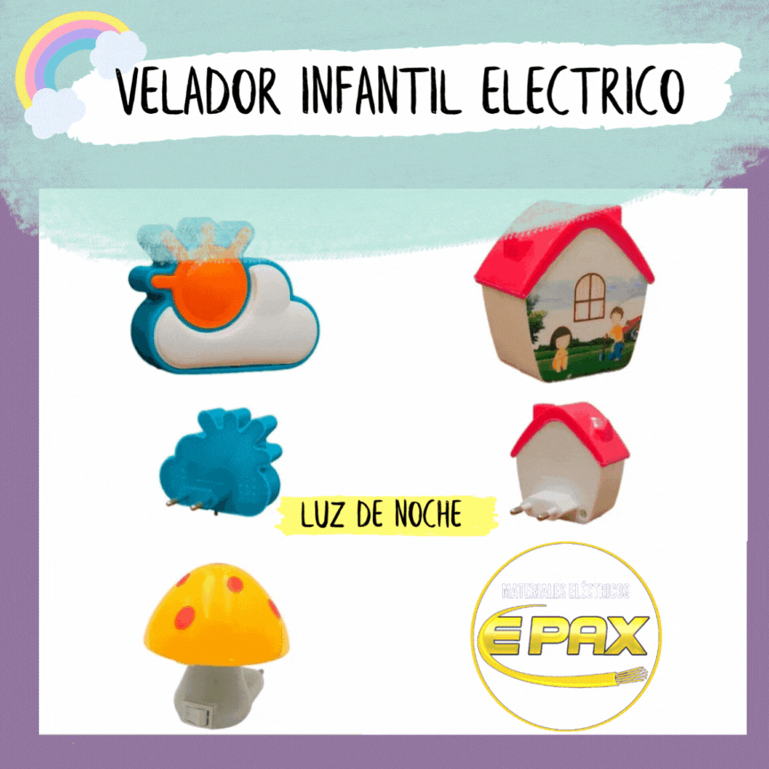 Velador Infantil Eléctrico