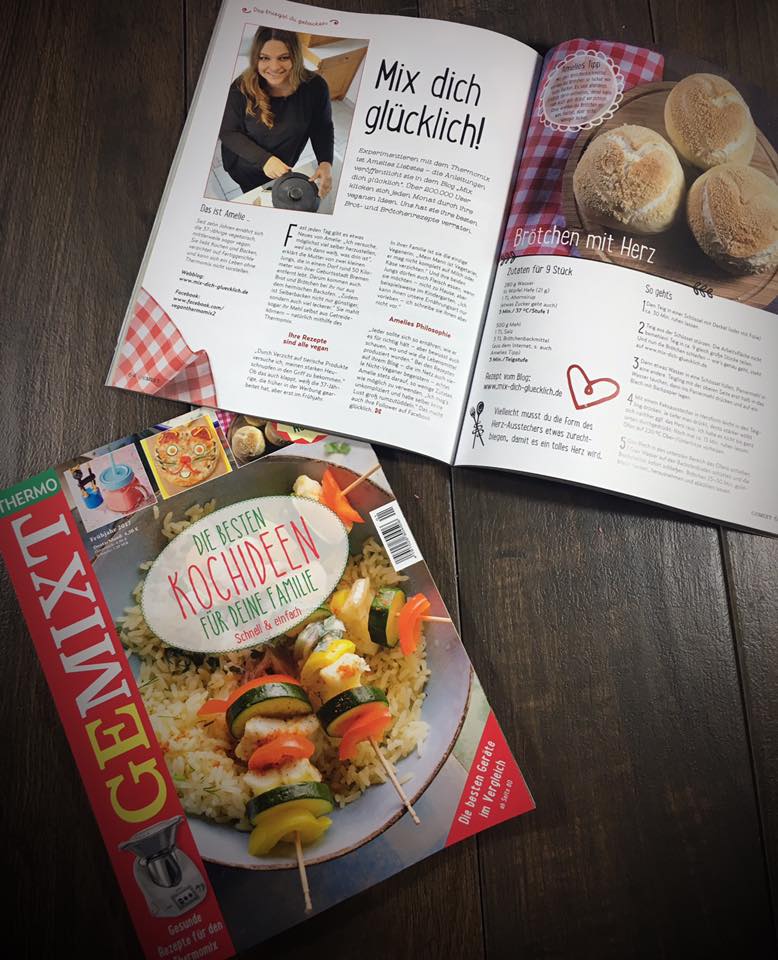 Mix Dich Glucklich In Zeitschriften Mix Dich Glucklich Thermomix Rezepte Fur Food Non Food Essen Kosmetik Putzmittel Etc