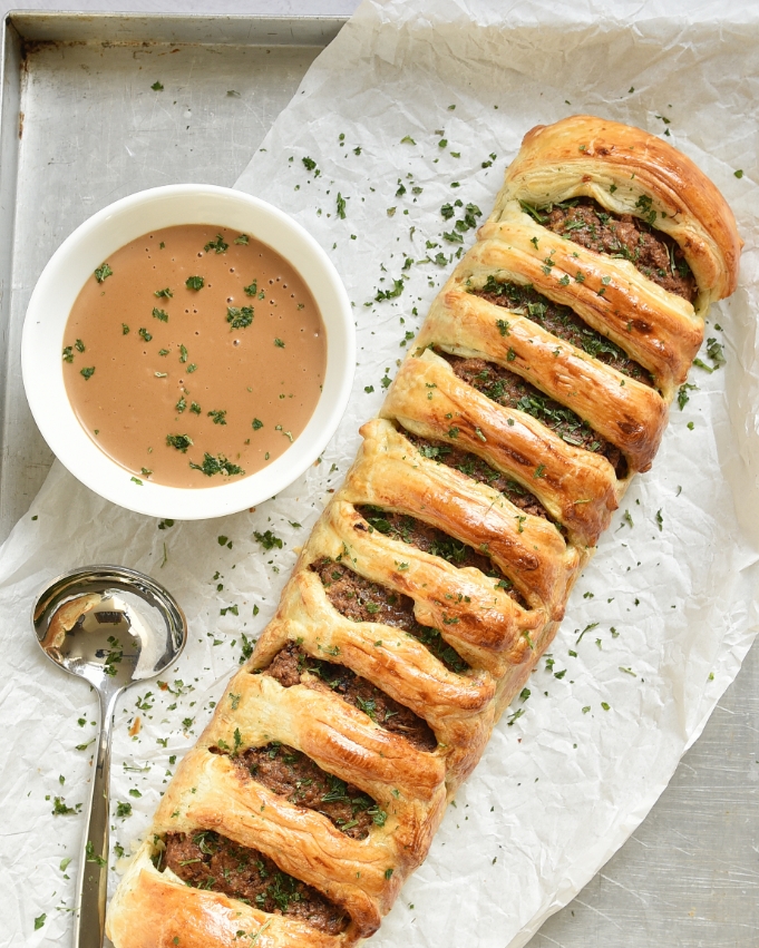 Vegetarischer oder veganer Köttbullar Braten mit der Köttbullar Soße wie von Ikea Thermomix