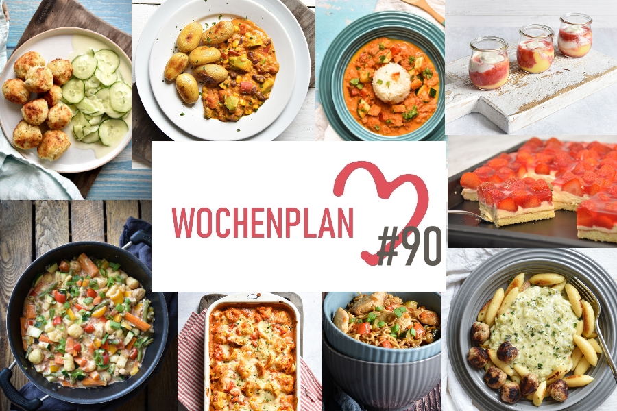 Wochenplan #90. Abwechslungsreiche Rezeptideen für eine Woche. - mix ...