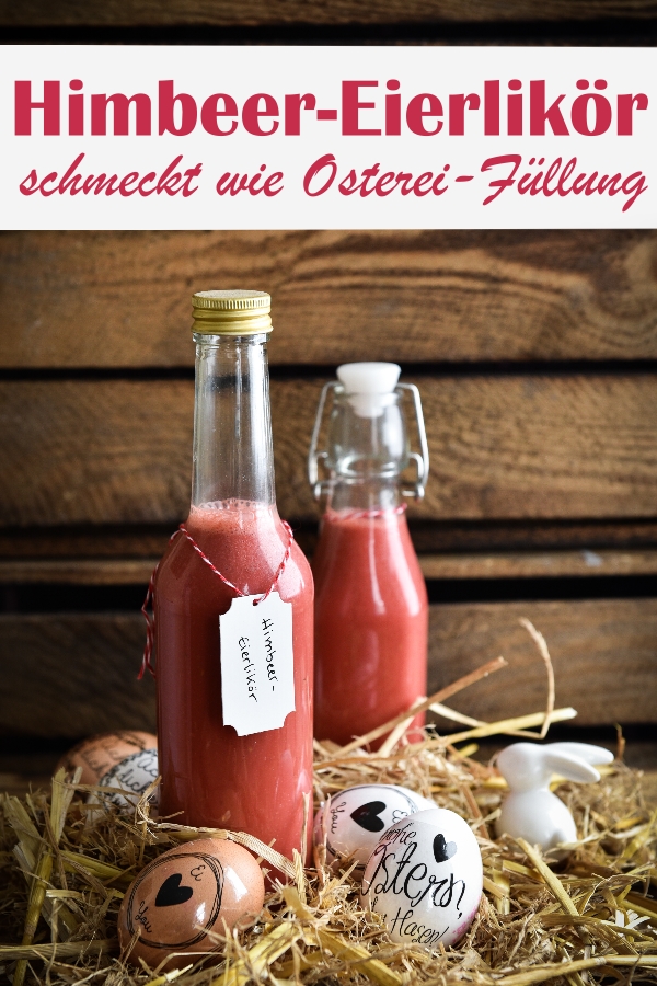 Erdbeer-Eierlikör bzw. Himbeer-Eierlikör. Sooo lecker! - mix dich ...