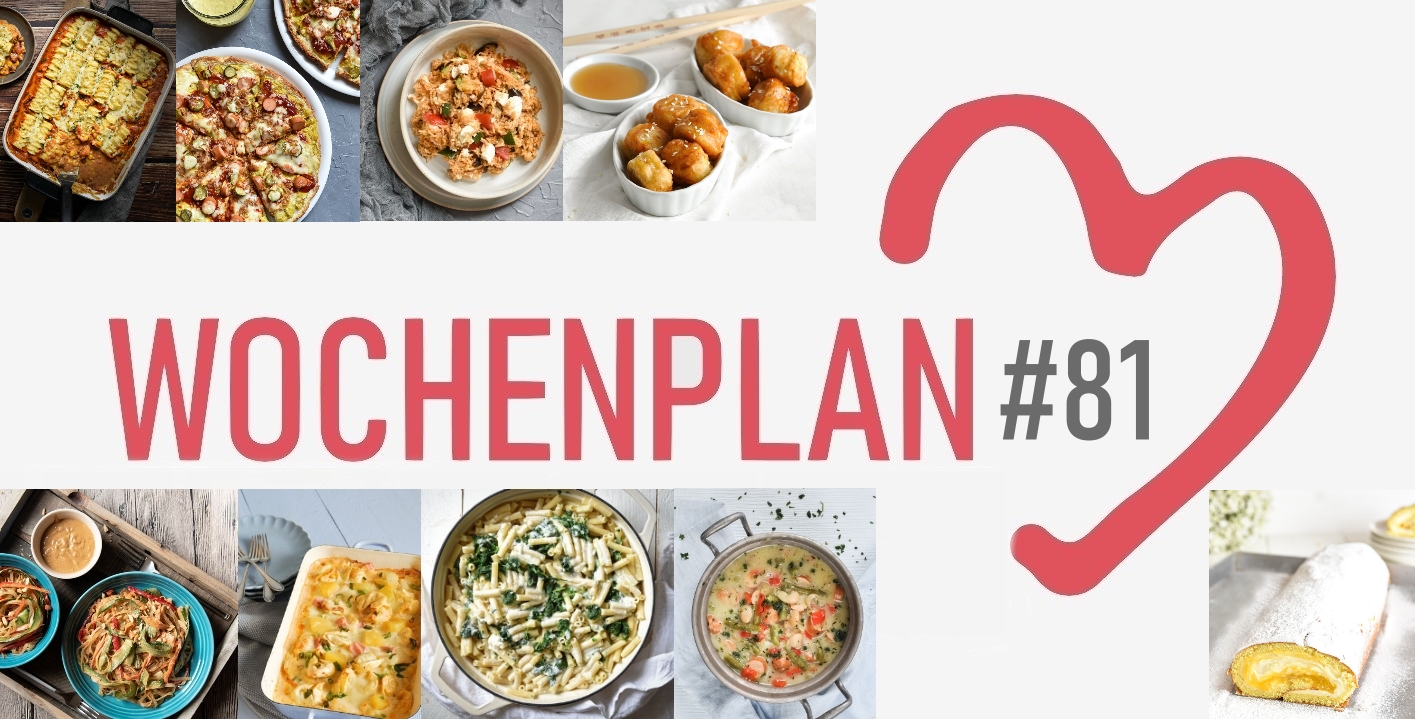 Wochenplan 81 Abwechslungsreiche Rezeptideen Fur Eine Woche Mix Dich Glucklich Thermomix Rezepte Food Non Essen Kosmetik Putzmittel Etc 