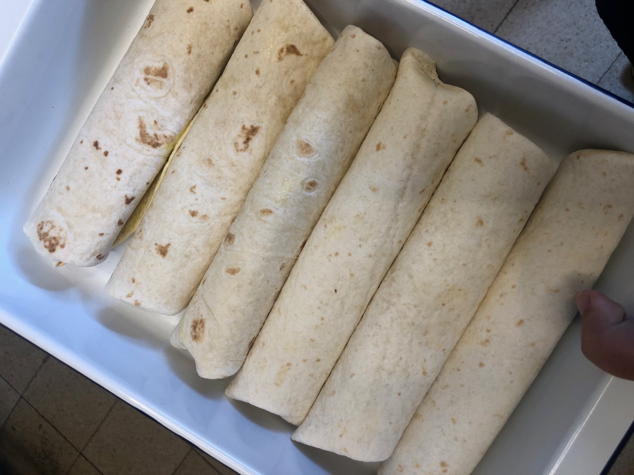 TortillaWraps. Mit HähnchenMaisFüllung. mix dich glücklich (ThermomixRezepte)