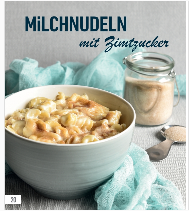 Milchnudeln mit Zimt und Zucker. All in One. - mix dich glücklich ... Milchnudeln mit Zimt und Zucker. All in One. - mix dich glücklich ...