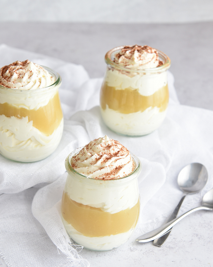 Apfelmus Mascarpone Quark Dessert Thermomix