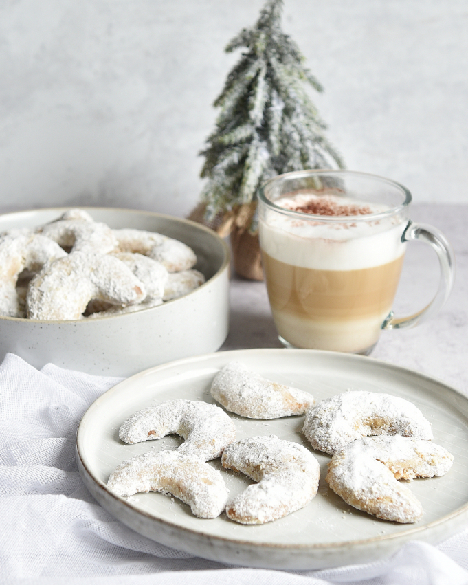 Cappuccino Kipferl - Vanillekipferl mal anders Thermomix