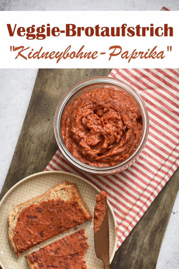 Kidneybohnen-Paprika-Aufstrich. - mix dich glücklich (Thermomix-Rezepte) Kidneybohnen-Paprika-Aufstrich. - mix dich glücklich (Thermomix-Rezepte)