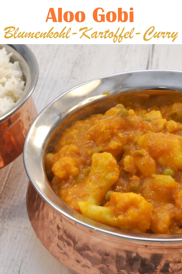 Aloo Gobi. Indisches Kartoffel-Blumenkohl-Curry. - mix dich glücklich ...
