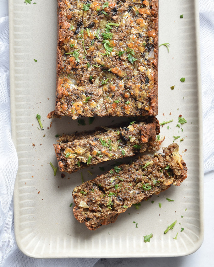 veggie Hackbraten mit Champignons Thermomix