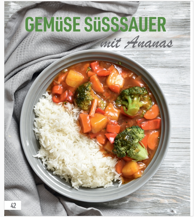 Gemüse süßsauer mit Reis. All in One. - mix dich glücklich (Thermomix ...